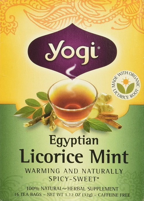 Yogi Tea Egyptian Licorice Mint Tea N7