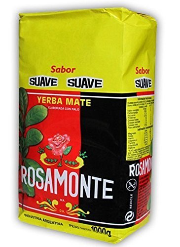 Yerba Mate Rosamonte Suave - 1 Bags of 2.2 Lbs N2