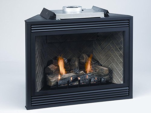 Premium 36" Direct-Vent LP Millivolt Control Fireplace