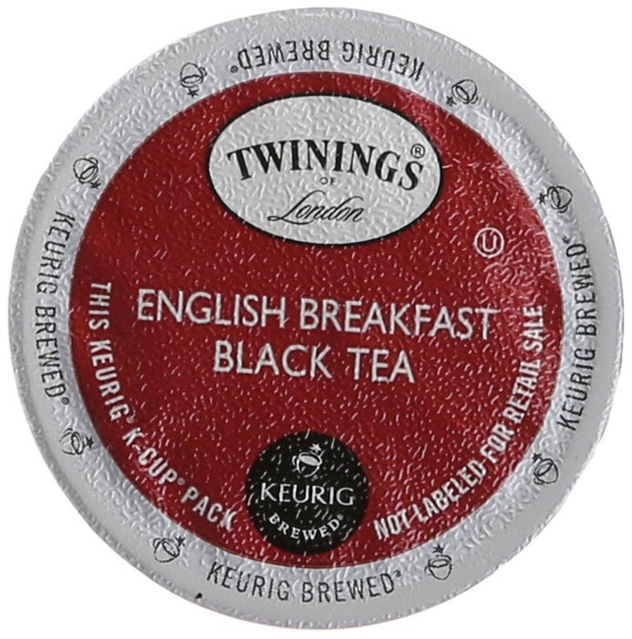 Twinings English Breakfast Tea, K-Cup Portion Pack for Keurig K-Cup Brewers, 12 Count(Packaging may vary)
