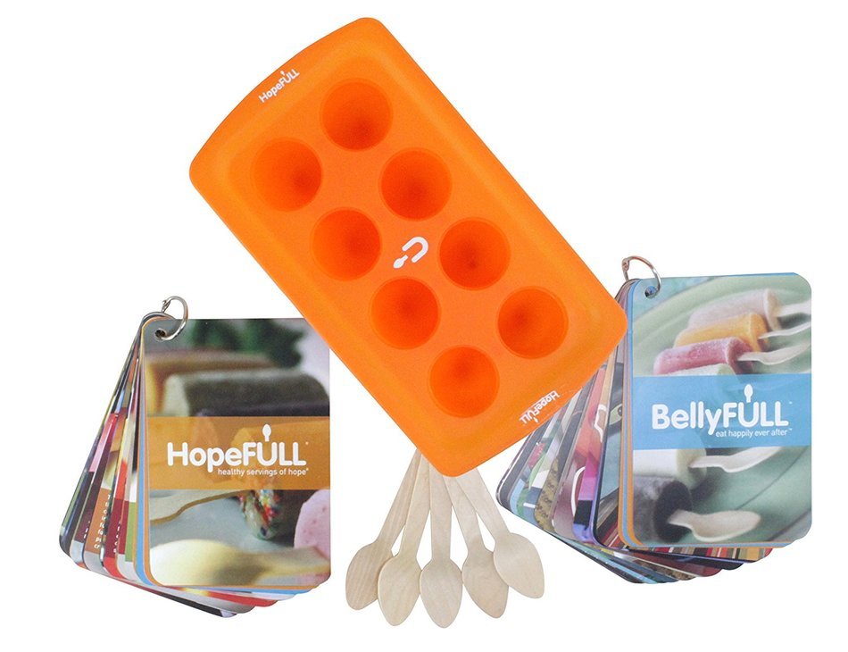 HopeFULL Silicone Popsicle/Ice/Cake Mold Tray & Combo Kit N4