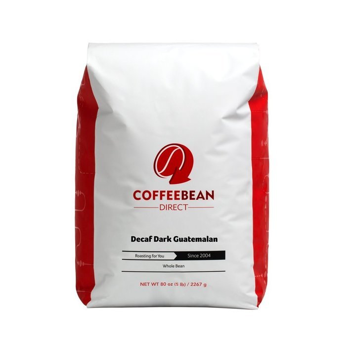 Coffee Bean Direct CO2 Decaf Espresso Coffee, 5-Pound Bag,Net 2265 g. N2