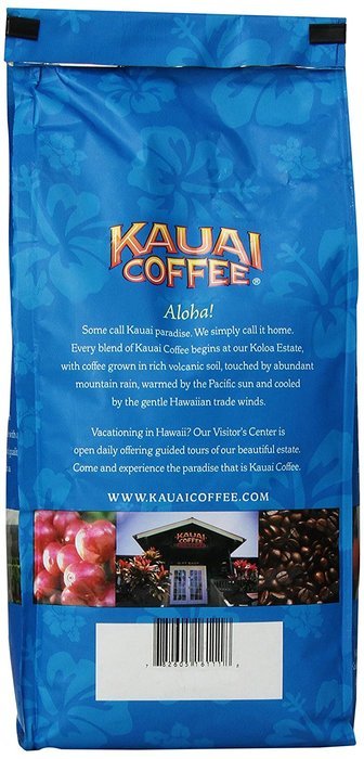 Kauai Coffee Koloa Estate Whole Bean Medium Roast, 32 Ounce N7