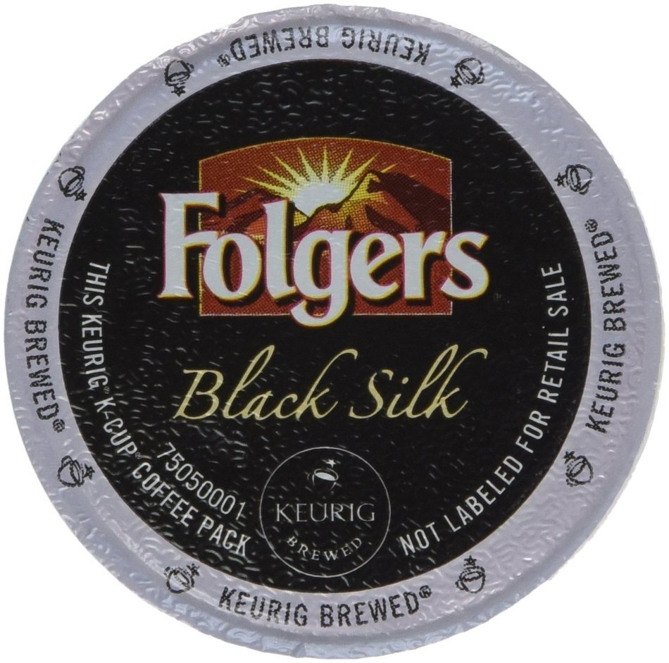 Folgers Gourmet Selections Black Silk Coffee K-Cups,Pack of 96 N5