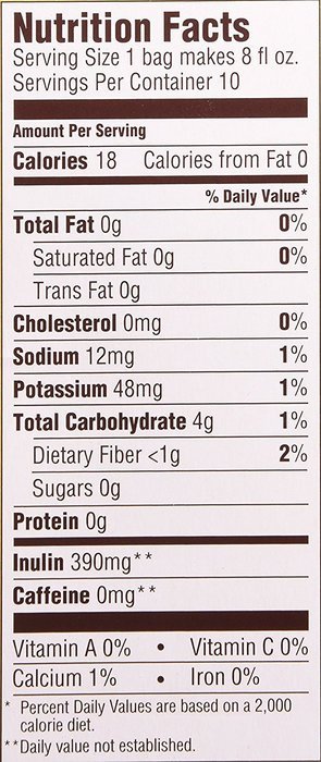 Teeccino Herbal Coffee Herbal Coffee Tee-Bags French Roast 10 Bags 1--Pack N3