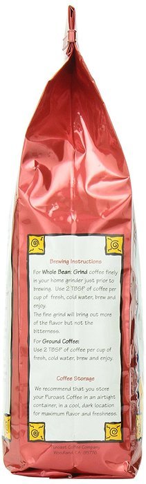 Puroast Low Acid Coffee French Roast Natural Decaf Drip Grind, 2.5-Pound Bag N20