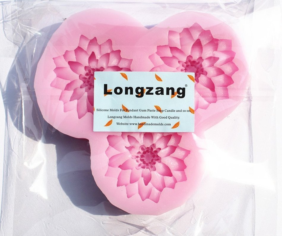 Longzang mini Flower F0198 Fondant Mold Silicone Sugar mold Craft Molds DIY gumpaste flowers Cake Decorating
