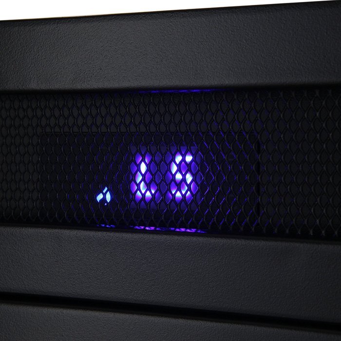 AKDY 33" Freestanding 1400W Adjustable 5200BTU Tempered Glass 6 Setting LED Insert Electric Fireplace Stove N9