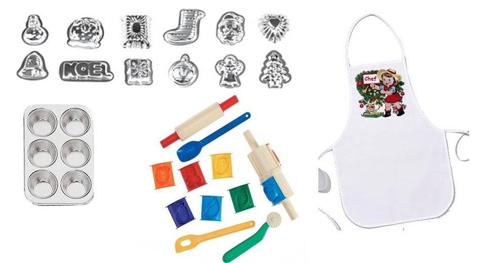 Oven Easy Bake Holiday Set (xmas) Over 25 Pieces