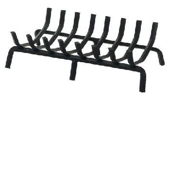 Fireplace Grate - 4 1/2" Clearance With Center Leg