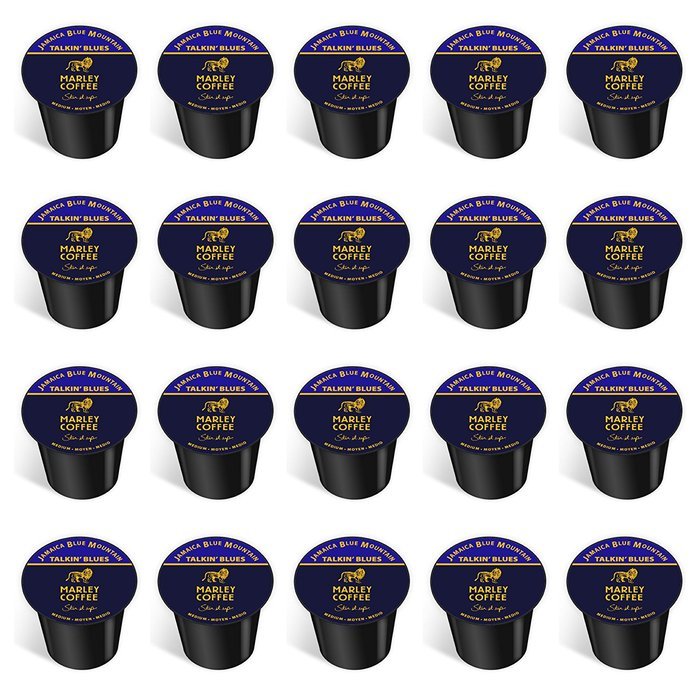 20-count Marley, Talkin' Blues Single Cup Coffee- 100% Jamaica Blue Mountain for Keurig&reg; K-cup&reg; Brewer