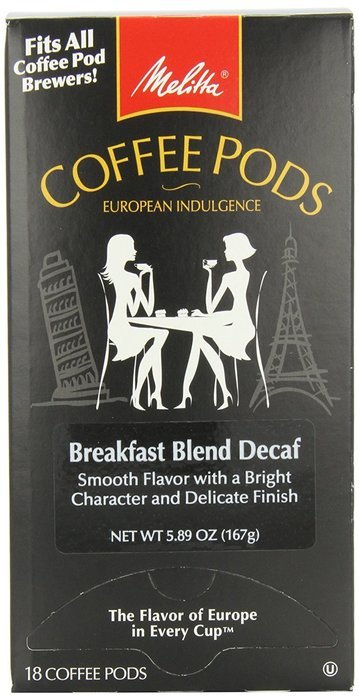 Melitta Coffee Pods, Buzzworthy, Dark Roast, 18-Count (Pack of 4) N11
