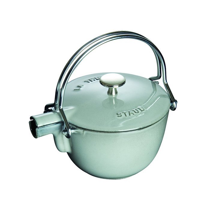 Staub 1 Quart Round Teapot, Black