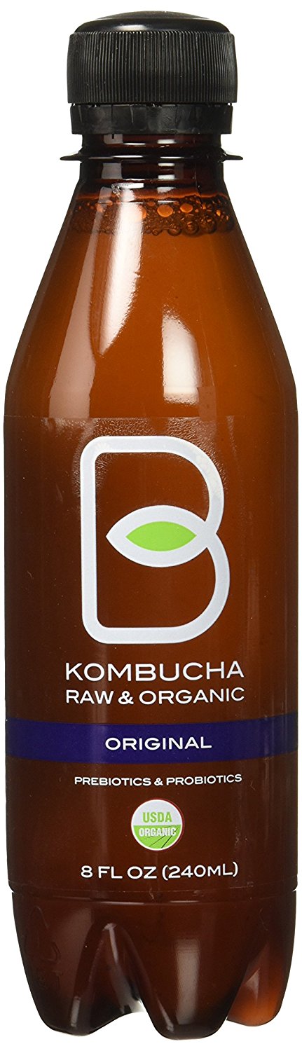 B-tea Kombucha Raw Organic Tea, Only 2g Of Sugar, Probiotics ...