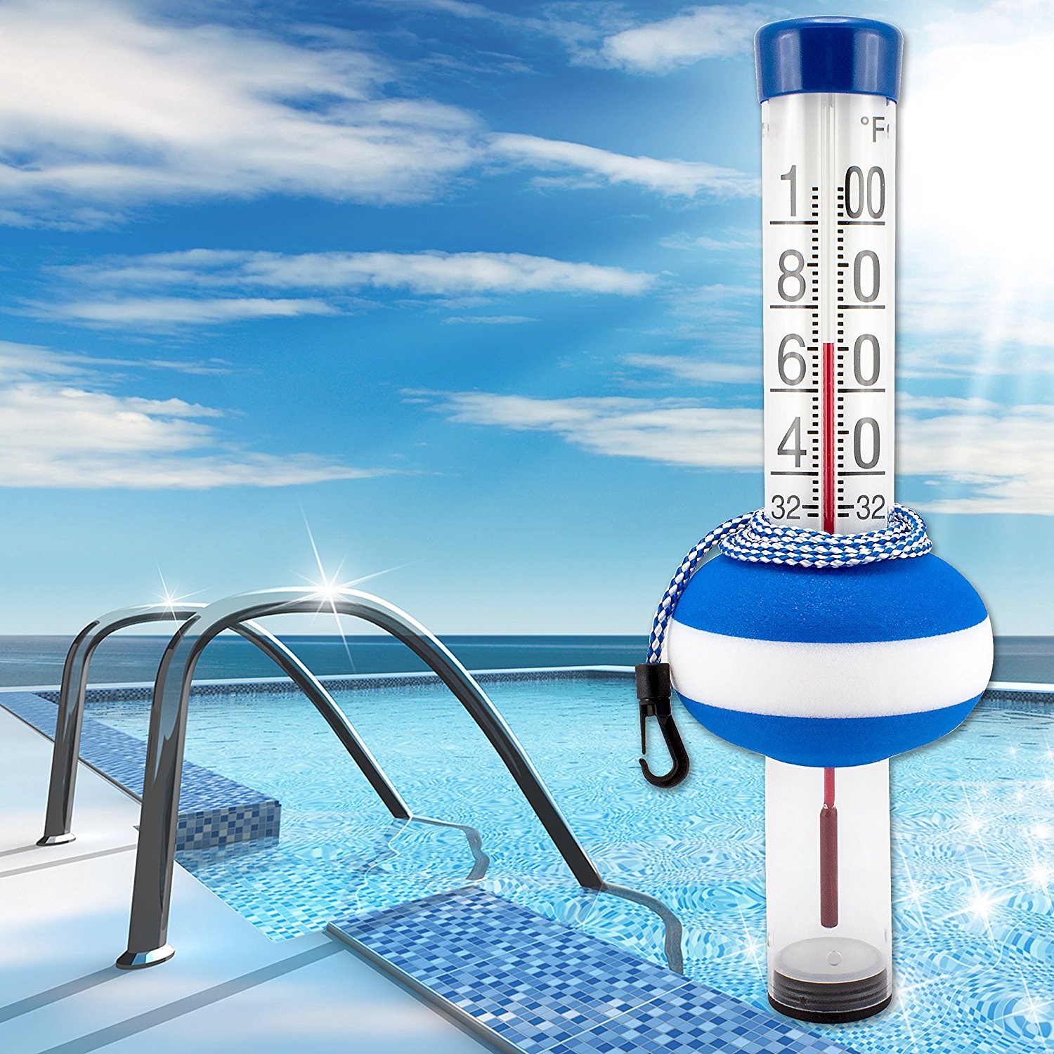 La Crosse Technology 40.2003 TFA Neptune Thermometer for Swimming Pools