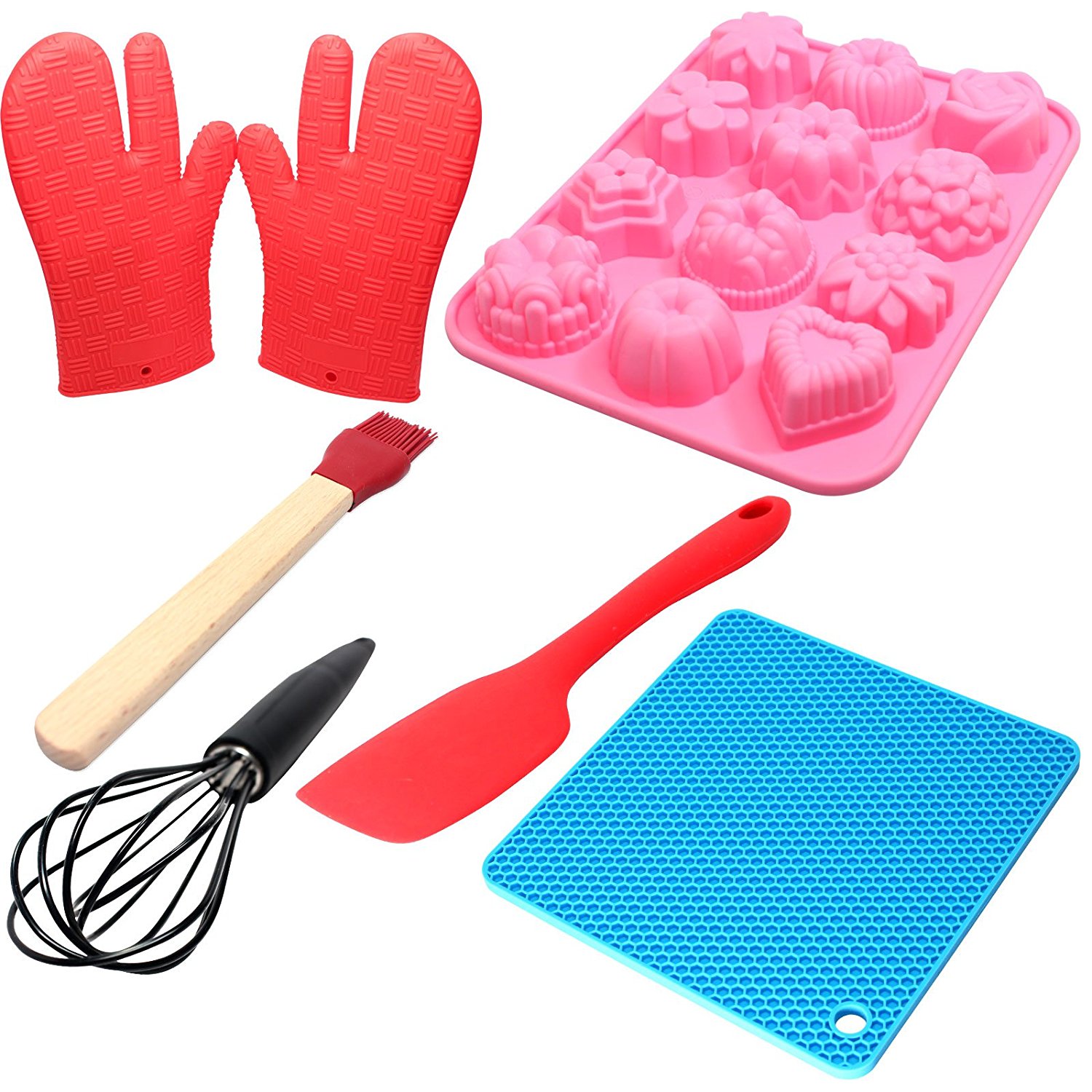 Silicone Bakeware Set Silicone Molds For Fondant, Silicone Kitchen