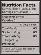 Flax Seed Tea - Organic Herbs - 18 Bleach Free Tea Bags