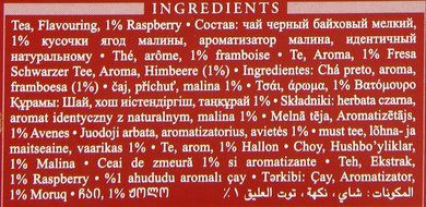 Ahmad Tea Raspberry Indulgence Black Tea, 20-Count Boxes (Pack of 6) N3