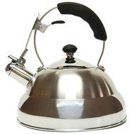 Creative Home Saturn Heavy Gauge Stainless Steel Whistling Tea Kettle with Capsulated Bottom, 2.8-Quart