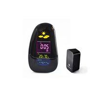 YueYueZou Color Weather Station with Forecast/Temperature/Humidity for Out Door/Indoor Wireless N3