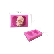 Cutoy Skull Design Silicone Cake Fondant Chocolete Jello Soap Candy Gum Paste Molds Clay Moulds DIY Decorating... N3