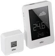 Braun BNC013BK-RC Temperature/Humidity Quartz Alarm Clock N6