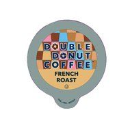Double Donut French Roast Coffee, in Recyclable Single Serve Cups for Keurig K-Cup Brewers, 24 Count