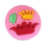 Longzang Crown Art Deco Silicone Mold Sugar Craft DIY Gumpaste Cake Decorating Clay