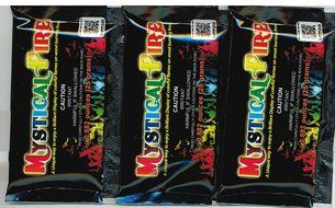 Mystical Fire Campfire Fireplace Colorant Packets (3 Pack)