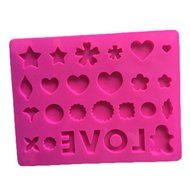 JLHua Silicone Cake Bread Mold Chocolate Jelly Candy Baking Mould