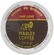 Marley Coffee, Lively Up!, Organic Espresso Roast, 24 Single Serve RealCups N3