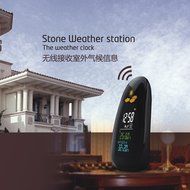 YueYueZou Color Weather Station with Forecast/Temperature/Humidity for Out Door/Indoor Wireless N6