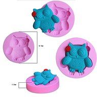 Zjskin Owl Cake Decorating Fondant Silicone Sugar Craft Mold