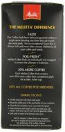 Melitta Coffee Pods, Buzzworthy, Dark Roast, 18-Count (Pack of 4) N29