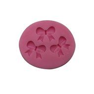 Joylive 3D Bowknots Flower Silicone Fondant Mold Cake Chocolate Decorating Baking Mould Tool