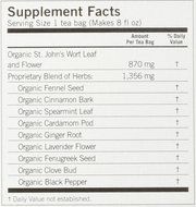 YOGI TEA,OG3,ST JOHNS WRT BLUS, 16 BAG N2
