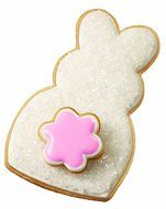 Wilton 2310-3708 Comfort Grip Bunny with Mini Flower Cookie Cutters, Set of 2 N3