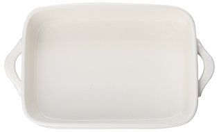 Maxwell and Williams Basics Oven Chef Rectangular Baker, 11 by 8-Inch, White N2