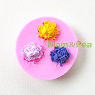 Mom&amp;pea 0655 Mini Flowers Shaped Silicone Mould for Fondant Cake Sugar Paste Cake Decoration 3d Cake Toppers Mold... N3