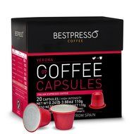 40 Bestpresso Nespresso Compatible Gourmet Coffee Capsules - Nespresso Pods Alternative: RISTRETTO Blend and VERONA... N2
