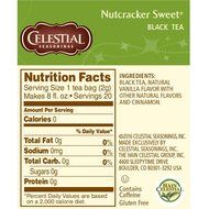 Celestial Seasonings Nutcracker Sweet Black Tea, 20 Count