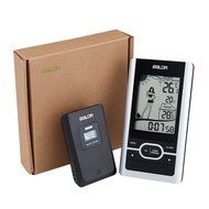 BALDR Dress Indicate Thermometer with In/Out Temperature Outdoor Humidity Time and Alarm Function Remote Sensor... N5