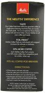 Melitta Coffee Pods, Buzzworthy, Dark Roast, 18-Count (Pack of 4) N41