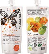 Super Detox Me Vibrance Cleanse Juice with Green Tea and Mango, 12 Ounce, Pack of 10