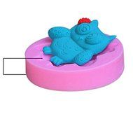 Zjskin Owl Cake Decorating Fondant Silicone Sugar Craft Mold N4