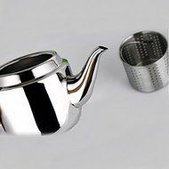 1400ml Coffee Kettle Induction Cooker Boil Water Kettle 304 Stainless Steel Tea Kettle with Strainer N4