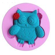 Zjskin Owl Cake Decorating Fondant Silicone Sugar Craft Mold N6