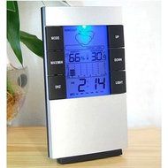 PowerLead Cwf PCF001 Wireless Weather Monitor Clocks with Remote Sensor Color Cobblestone Weather Station Support... N4