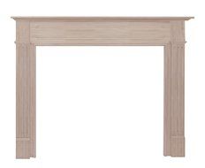 Pearl Mantels 110-50 Williamsburg Unfinished Fireplace Mantel, Interior Opening 50-Inch Wide by 42-Inch High N6