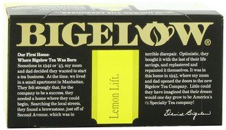 Bigelow Lemon Lift Tea, 20-Count Boxes (Pack of 6)